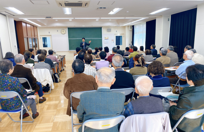 三鷹市で講演会